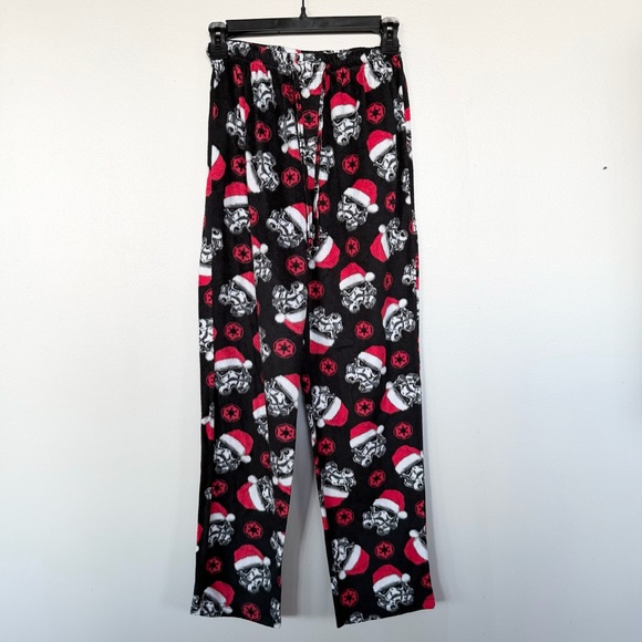 Star Wars Other - Star Wars Small Men Christmas Stormtrooper Santa‎ Hat Fleece Lounge Pajama Pants